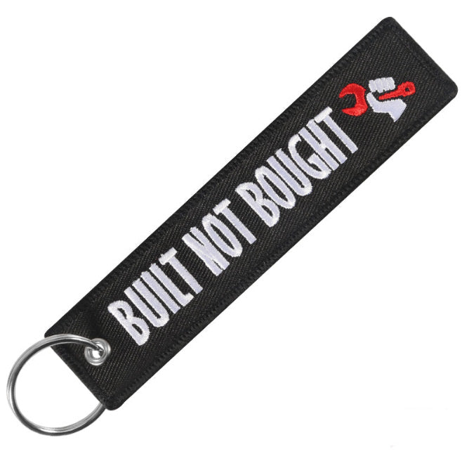 Built Not Bought Key Tag