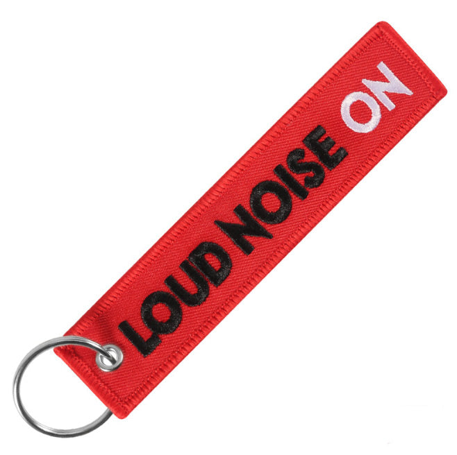 Loud Noise On Key Tag