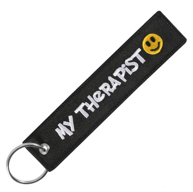 My Therapist Key Tag