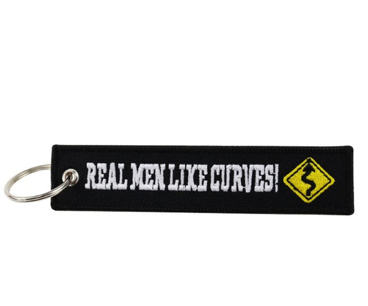 Real Men Like Curves Key Tag