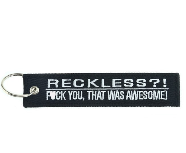 Reckless Key Tag