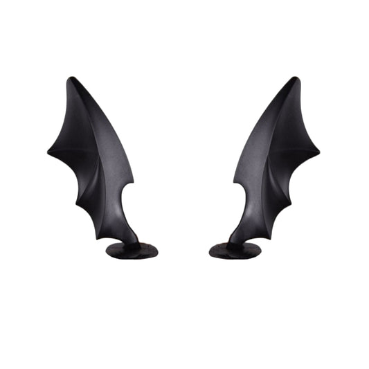 Black Devil Helmet Horns