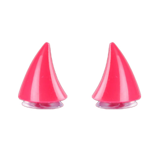 Pink Devil Helmet Horns