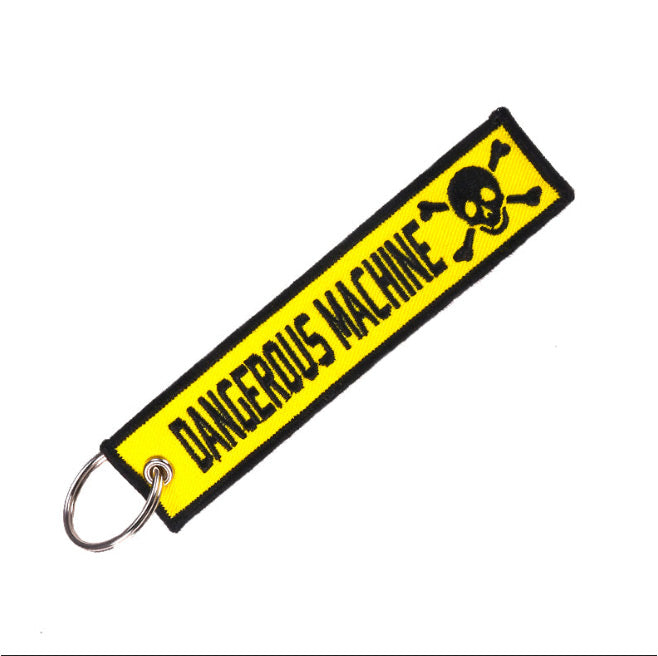 Dangerous Machine Key Tag