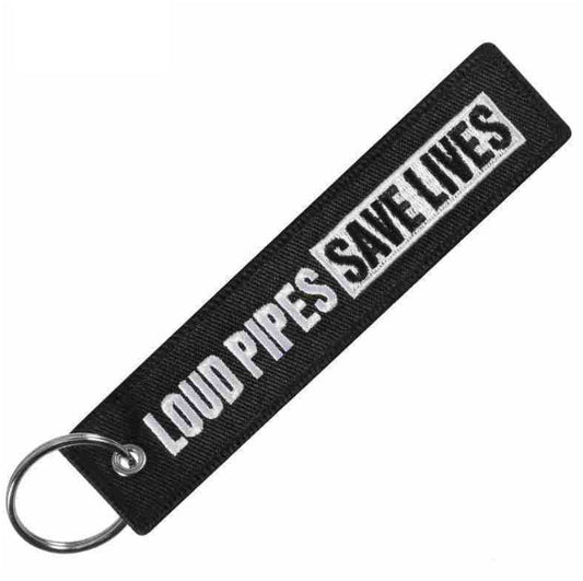 Loud Pipes Saves Live Black Key Tag