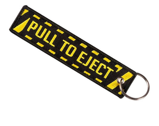 Pull To Eject Key Tag